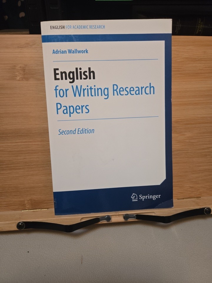 English for Writing Research Papers … by Wallwork, Adrian