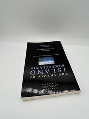 Edward O. Wilson Robert H. MacArthu The Theory of Island Biogeograph Paperback C
