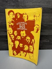 Documents of the 1923 Opposition | Irish Civil War | Political History