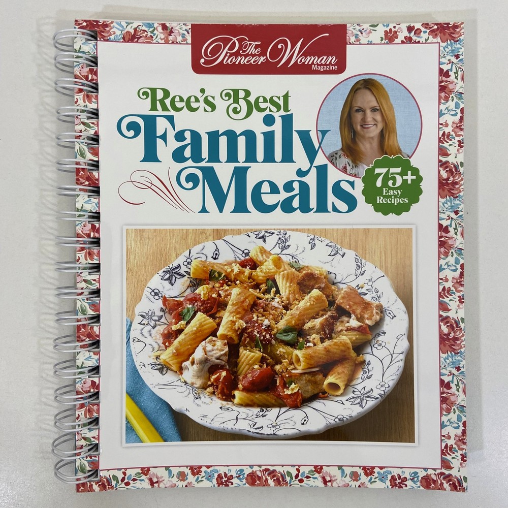 Ree’s Best Family Meals 2022 The Pioneer Woman Cookbook Ringbound Hearst
