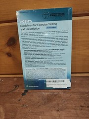 ACSM’s Guidelines for Exercise Testing and Prescription 11th Ed. 9781975150198