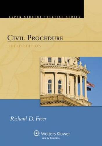 Civil Procedure, Third Edition (Aspen Student Treatise) – Paperback – VERY GOOD