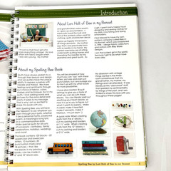 Spelling Bee by Lori Holt of Bee in My Bonnet Quilting Book Spiral Paperback