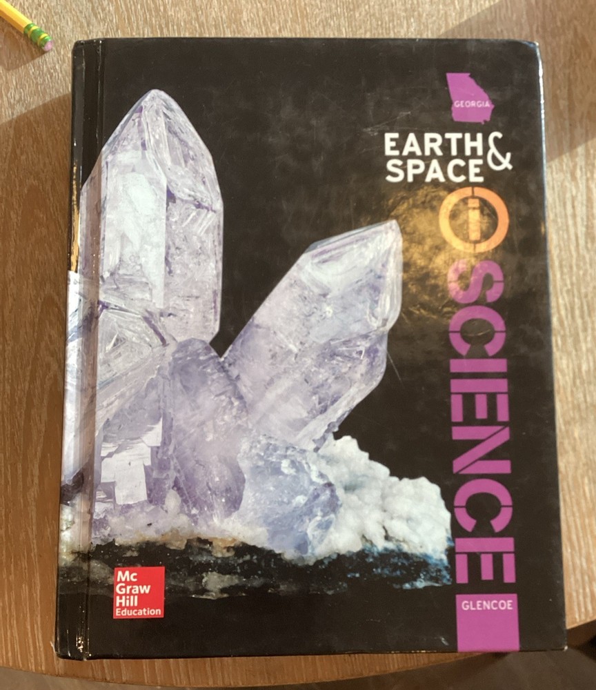 Glencoe Earth & Space iScience Middle School Hardcover McGraw-Hill 2013