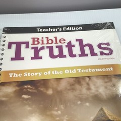 Bible Truths Level B – New W/CD-Rom- Teacher edition- Bob Jones University –