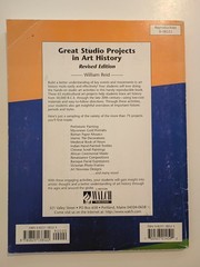 Great Studio Projects in Art History Revised Edition Book Homeschool Curriculum