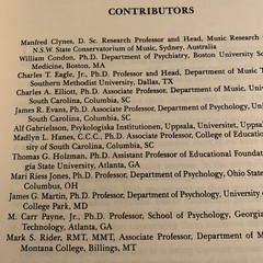 Rhythm in Psychological, Linguistic and Musical Processes by James R. Evans