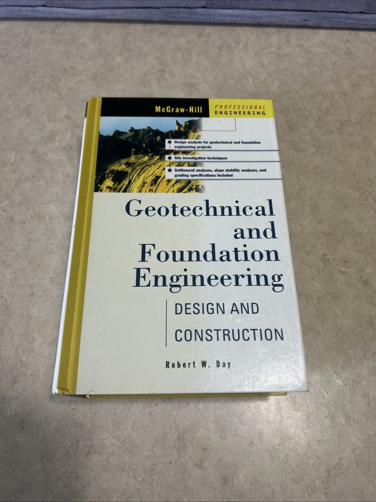 Mcgraw-Hill Professional Engineering Ser.: Geotechnical and Foundation…