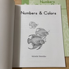 Lot of 4 Memoria Press Junior Kindergarten Set Numbers and Colors Book of Crafts