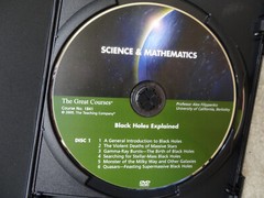 Black Holes Explained – The Great Courses – 2 disc course – The Teaching Company