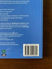 Modeling Our World The ESRI Guide to Geodatabase Design by Michael Zeiler (2000)