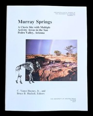 Murray Springs: A Clovis Site with Multiple Activity Areas, San Pedro Valley AZ