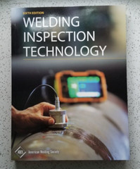 AWS WIT-T/WIT-W/WIT-E WELDING INSPECTION TECHNOLOGY Textbook/Workbook/Exam set