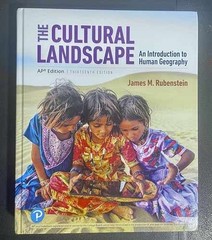 The Cultural Landscape: An – Hardcover, by unknown author – Very Good d