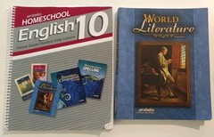 Abeka English 10 Homeschool Curriculum Lot 8 Books student Parent A Beka Good