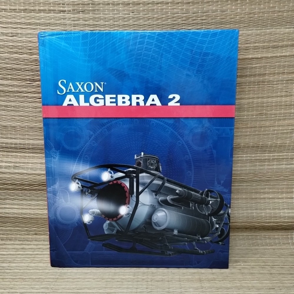 Saxon Algebra 2 Student Text Hardback High School Homeschool Math VG
