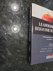 Leadership in Behavior Support : Administrator’s Guide 2nd Second Ed. VERY GOOD