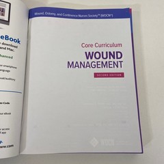 Wound Management Core Curriculum 2nd Edition 2022 WOCN TPB Wolters Kluwer Health