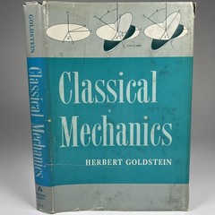 Classical Mechanics Herbert Goldstein Hardcover 1965 Physics Textbook