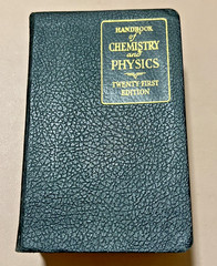 Vintage Handbook Of Chemistry and Physics 21st Edition 1936 37 Book EUC USA