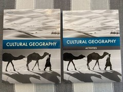 2 BOOKS BJU 9th grade CULTURAL GEOGRAPHY STUDENT TEXT & ACTIVITIES 5th edHISTORY