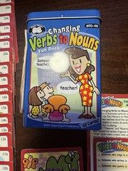 Changing Verbs To Nouns Fun Deck #FD-48 Pre-Owned