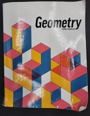 BJU Press Geometry Student Textbook 5th Edition 537209-002-01 PB 2025 Used-Good