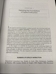 Explicit Instruction Effective and Efficient Teaching 2011 PB By Archer & Hughes