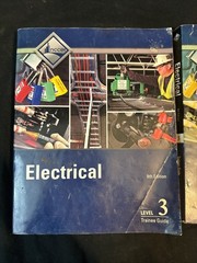 Electrical Trainee Guide Level 3 by NCCER (2017) Two Used Paperback Access Code