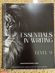 Essentials In Writing (EIW) Level 9