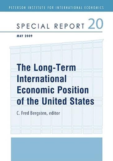 The Long-Term International Economic Position Of The United …