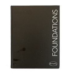 Milady Foundations 2024 Cosmetology Training Book Beauty School Textbook