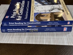 Print Reading for Construction 8th Ed Brown & Dorfmueller Large Print PB