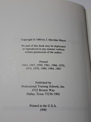 Mortuary Science Restorative Art By J Sheridan Mayer 1990 Hardcover