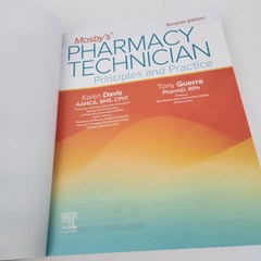Mosby’s Pharmacy Technician Principles and Practice 7th ed with Access Code