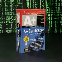 A+ certification 2nd Edition Study Guide Hardcover Book (NO CD-ROM INCLUDED)