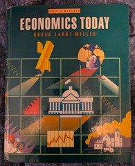 ECONOMICS TODAY Seventh Edition (Paperback, 1991) by Roger LeRoy Miller