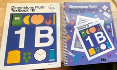 Singapore Math Dimensions Math 1B Textbook Spiral Bound English Paperback