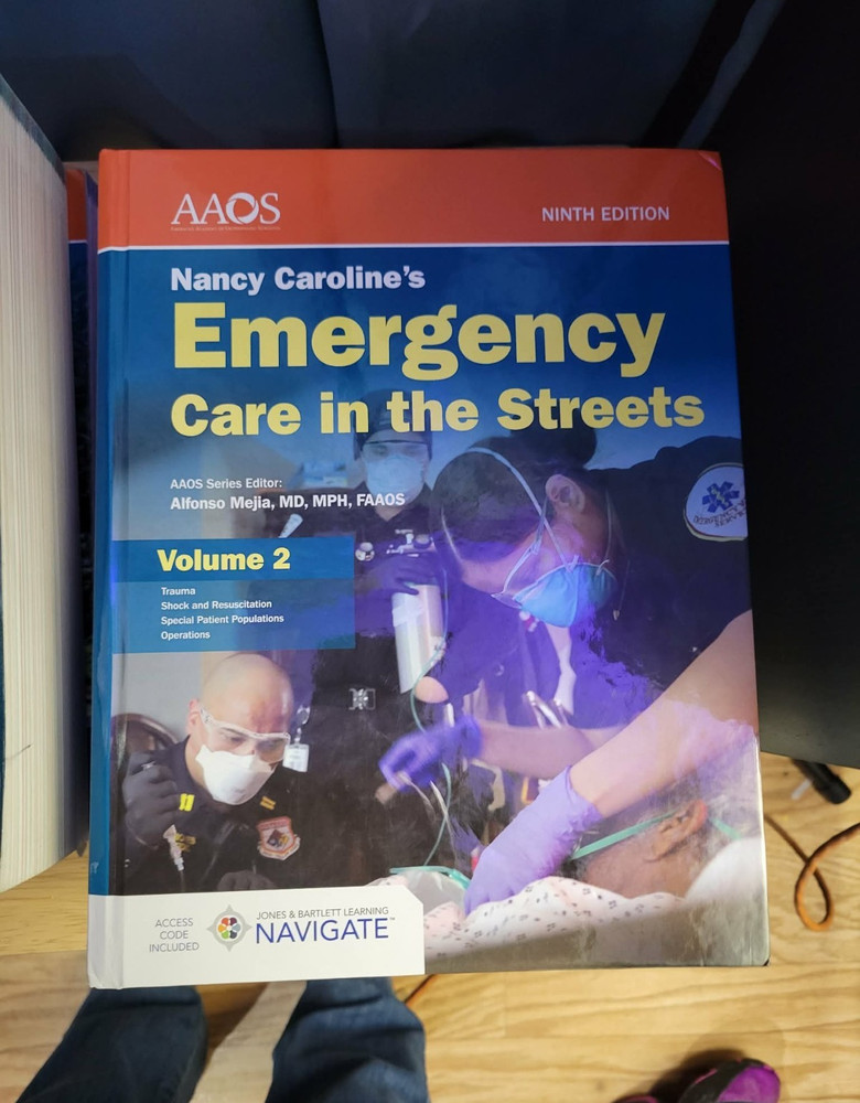 Nancy Caroline’s Emergency Care Ninth Edition Vol 1 & 2 Hardcover Access Code