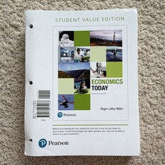 Pearson Economics Today Student Value Edition Loose Leaf by Roger LeRoy Miller
