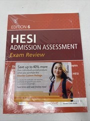 HESI Admission Assessment Exam Review. Edition 6. New W/ Code