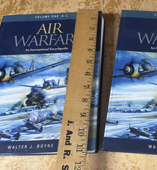 AIR WARFARE INTERNATIONAL ENCYCLOPEDIA Vol 1 & 2 Books Set Walter Boyne Hardback