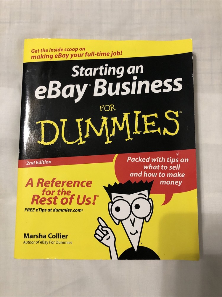 Starting an eBay Business for Dummies by Marsha Collier (2001, Trade Paperback)