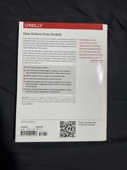 Data Science from Scratch: First Principles – Paperback, by Grus Joel – Good