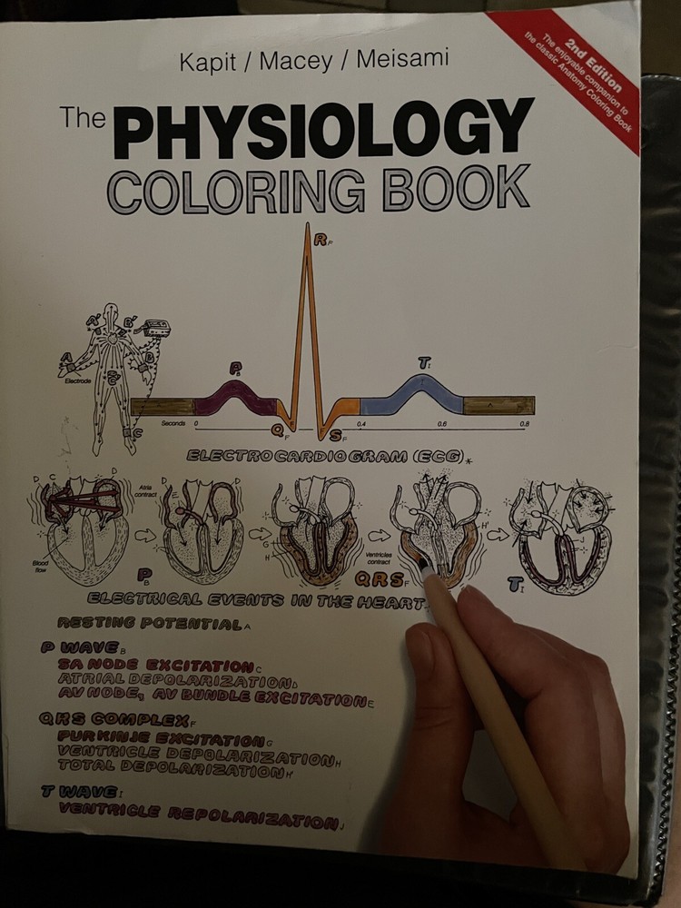 Physiology Coloring Book by Wynn Kapit, Esmail Meisami and Robert Macey…