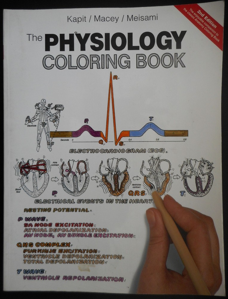 The Physiology Coloring Book by Elson Kapit Esmail Meisami Robert I Macey 2nd Ed