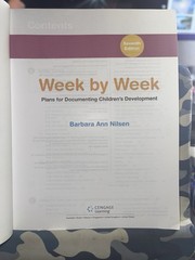 Week by Week : Plans for Documenting Children’s Development