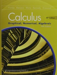 ADVANCED PLACEMENT CALCULUS 2016 GRAPHICAL NUMERICAL ALGEBRAIC FIFTH EDITION…