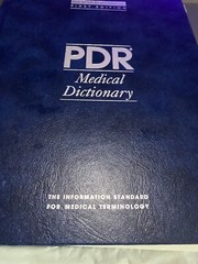 Medical Dictionary PDR Information Terminology 1st Reference