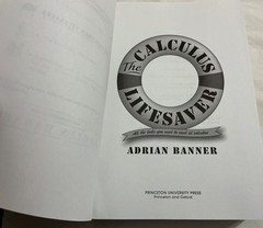 The Calculus Lifesaver: Tools You Need to Excel at Calculus, Princeton Press NEW
